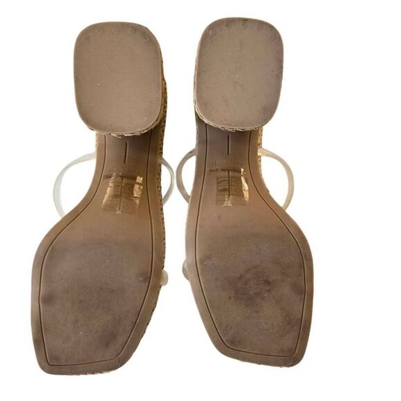 Dolce Vita Womens Halsty Heeled Ivory Sandal Size 9 - Picture 3 of 10